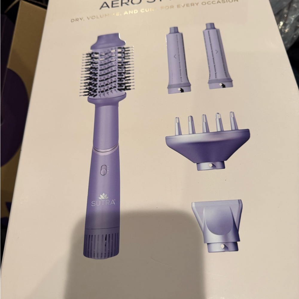 New Sutra Lavender Aero Hair Styling Tools. New in box
